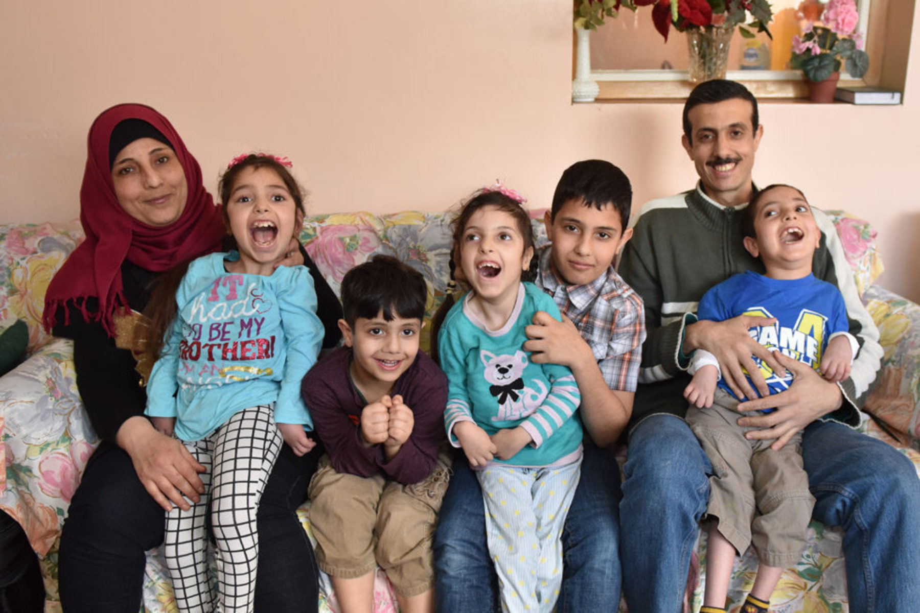 UNHCR refugee Family